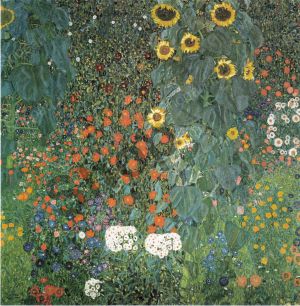 Giardino di campagna con girasoli - Klimt Gustav