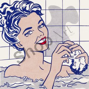 Donna nel bagno - Lichtenstein Roy
