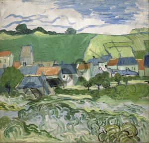 Veduta di Auvers - Van Gogh Vincent
