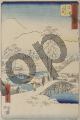 Utagawa Ando Hiroshige, Mt. Fuji and Mr. Ashigara from Numazu