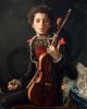 Antonio Mancini, Ritratto di Luigi Gianchetti con un violino