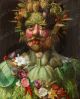 Rudolf II of Habsburg as Vertumnus - Arcimboldo Giuseppe