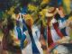August Macke, Ragazze sotto gli alberi