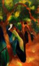 August Macke, Sentiero soleggiato