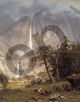 Cho-looke, the Yosemite Fall - Bierstadt Albert