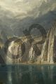 Lake and Mountain landscape - Bierstadt Albert