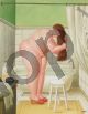 Fernando Botero, The Bathroom