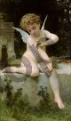 The Butterfly Love - Bouguereau William-Adolphe