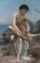 The Bather ( 1879 ) - Bouguereau William-Adolphe