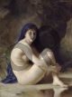 Crouching bather - Bouguereau William-Adolphe
