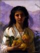 Girl Holding Lemons - Bouguereau William-Adolphe