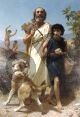 Homere and his guide - Bouguereau William-Adolphe