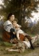 The rest - Bouguereau William-Adolphe