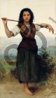 The Little Shepherdess - Bouguereau William-Adolphe