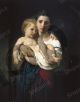 The Elder Sister - Bouguereau William-Adolphe