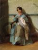 A Portrait of Leonie Bouguereau - Bouguereau William-Adolphe
