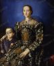 Eleonora of Toledo with his son Giovanni - Bronzino Agnolo