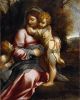 Annibale Carracci, Madonna con Bambino e San Giovanni