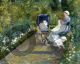 Children in a Garden (The Nurse) - Cassatt Mary