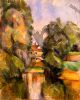 Country House by a River - Cézanne Paul