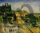 The Road Bridge at L'Estaque - Cézanne Paul