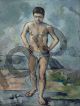 Le Grand Baigneur - Cézanne Paul