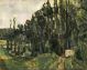 Poplars - Cézanne Paul