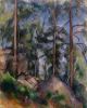 Pines and Rocks ( Fontainebleau ) - Cézanne Paul