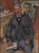 Seated Man - Cézanne Paul