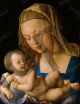 Virgin and child with a pear - Dürer Albrecht