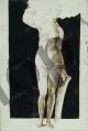 Proportion Study Of Female Nude with a shield - Dürer Albrecht