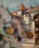 Edouard Cortès, Strada medievale