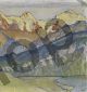 Ferdinand Hodler, Eiger, Mönch and Jungfrau from Beatenberg
