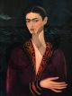 Frida Kahlo, Autoritratto in abito di velluto