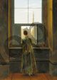 Woman at the window - Friedrich Caspar David