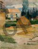 Landscape near Arles - Gauguin Paul