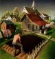 Grant Wood, Spring in Town