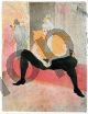 Henri de Toulouse-Lautrec, La Clownesse assise