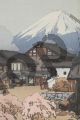 Hiroshi Yoshida, Fuji Mountain from Funatsu