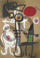 Joan Miró, Personnages et oiseaux devant le soleil