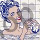 Woman in the bath - Lichtenstein Roy