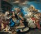 Luca Giordano, Europa ( serie di quattro pannelli raffiguranti il mondo )