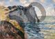 The Cliff of Aval, Etrétat - Monet Claude