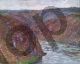 Valley of the Creuse (Gray Day) - Monet Claude