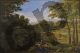 Nicolas Poussin, Paesaggio con due ninfe e un serpente