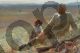 Peder Severin Krøyer, Degn Brøndum sitting in the dune with his hunting dog