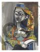 Woman with Turkish costume sitting in a armchair - Picasso Pablo