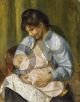 Pierre-Auguste Renoir, Una donna che allatta un bambino