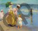 Edward Henry Potthast, Madre e figlio sulla spiaggia ( at the beach )