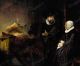 The Mennonite Preacher Anslo and his Wife - Rembrandt Harmenszoon van Rijn